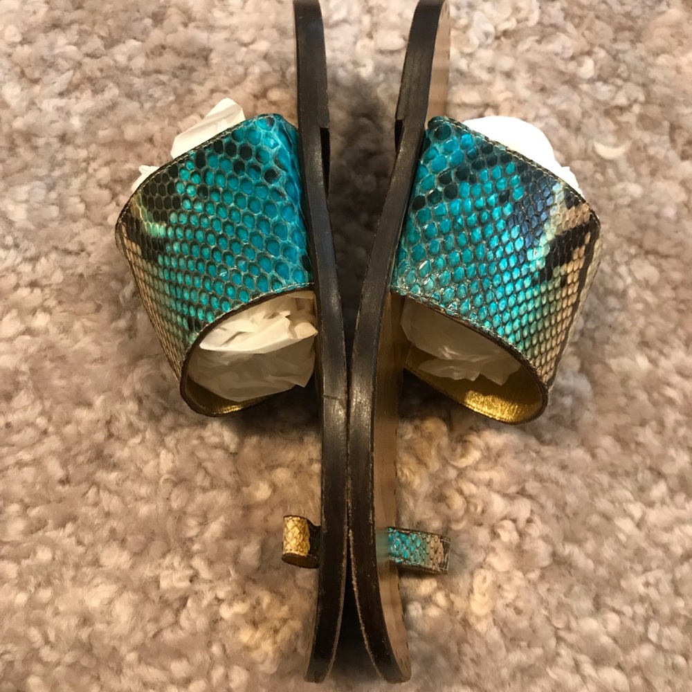 Michael Kors Flat Python Sandals - image 4